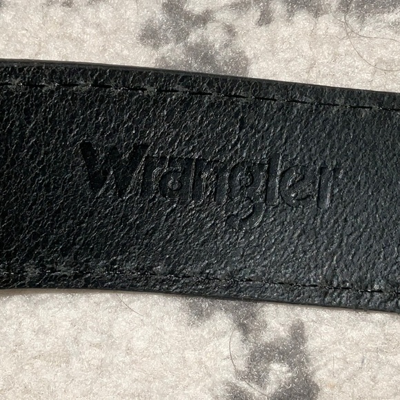 NWOT Men’s Wrangler, Pull-Up Stitch Belt In Black, Made in Guatemala - Picture 3 of 9